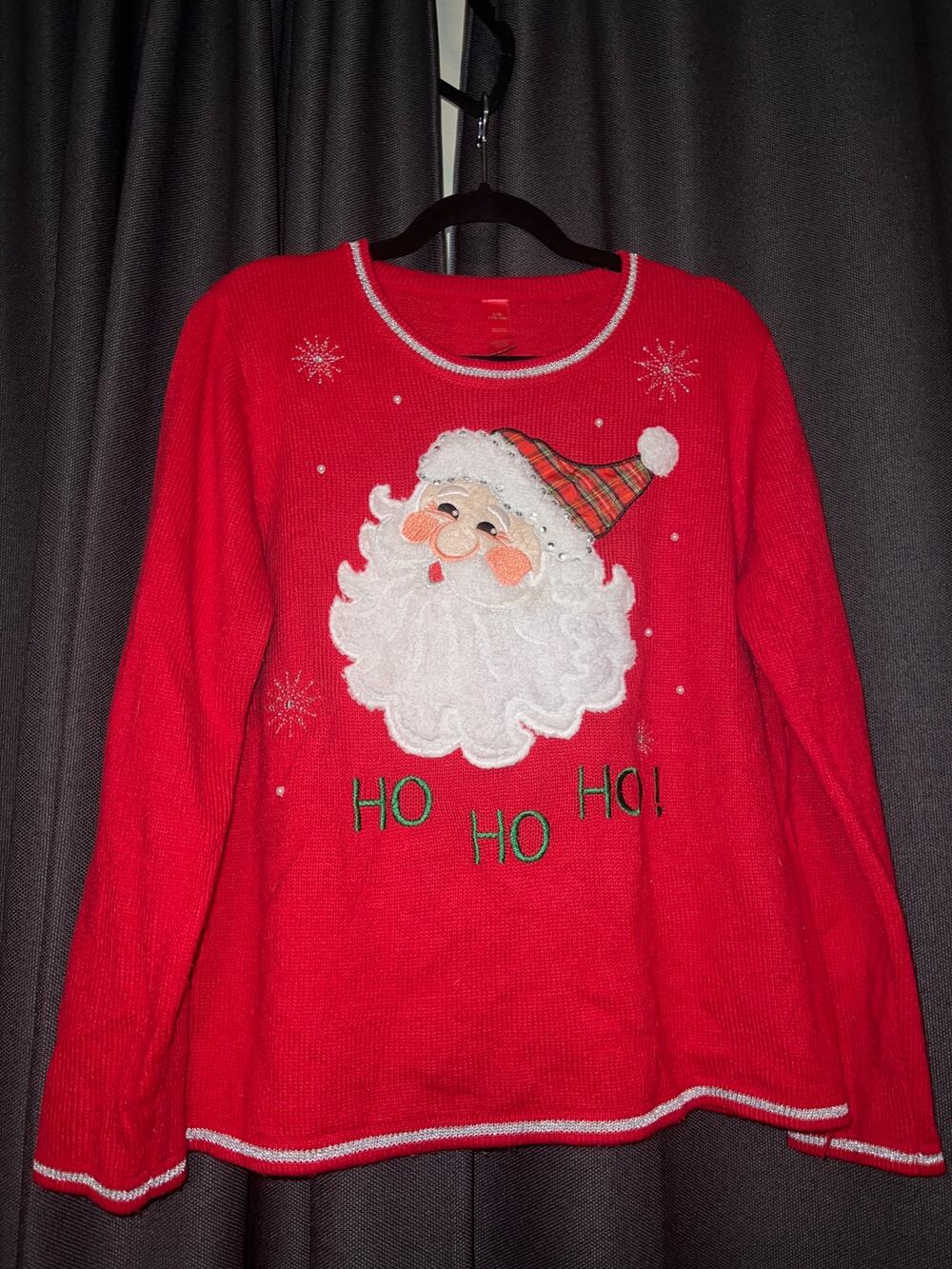 Ugly Christmas Sweater Xmas Size Large